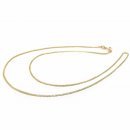 14K 1mm - Solid Gold Chain